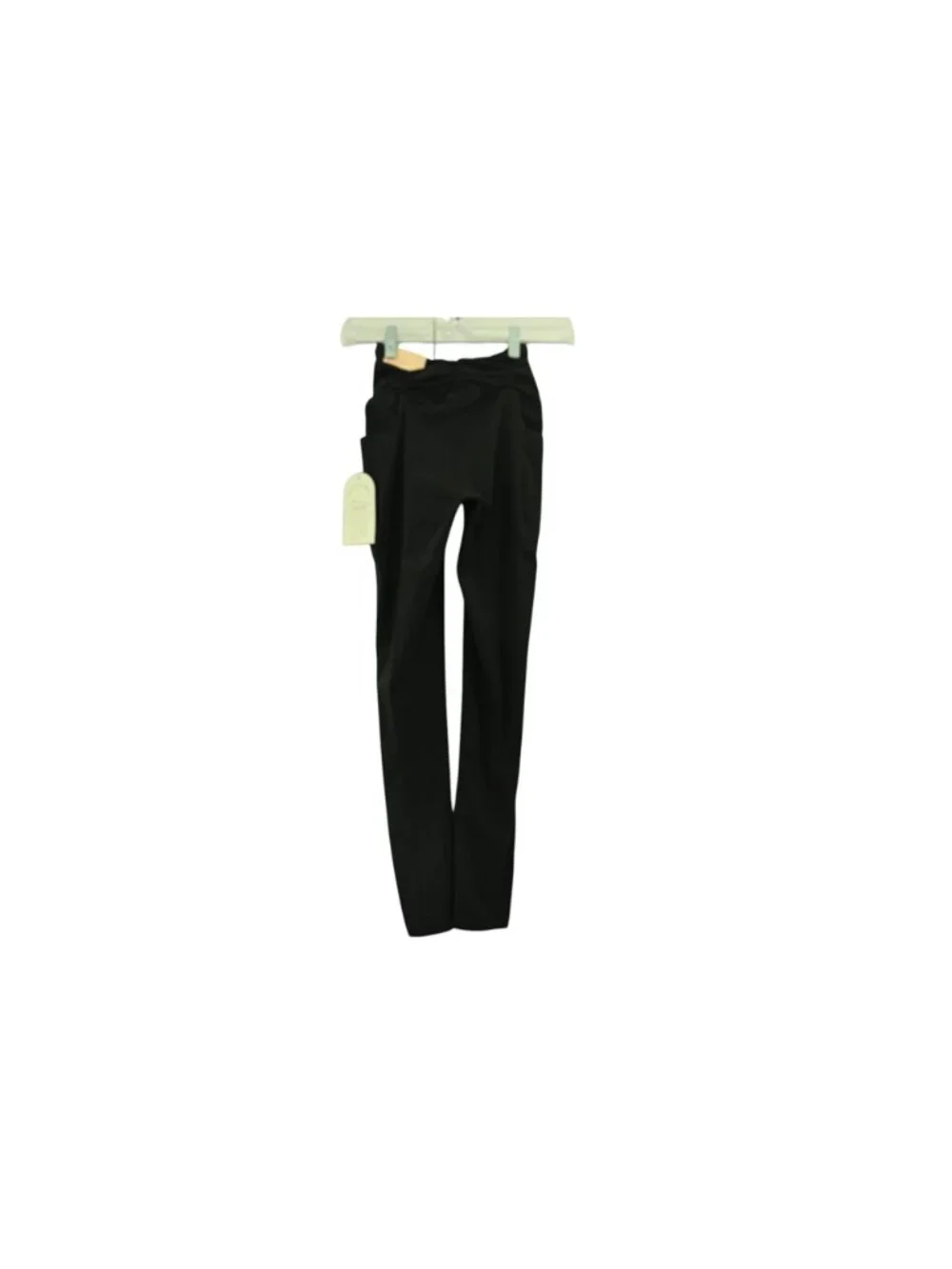 NWT Blogilates Ruched Waist Leggings Sz XS Black High Waisted Side Pockets